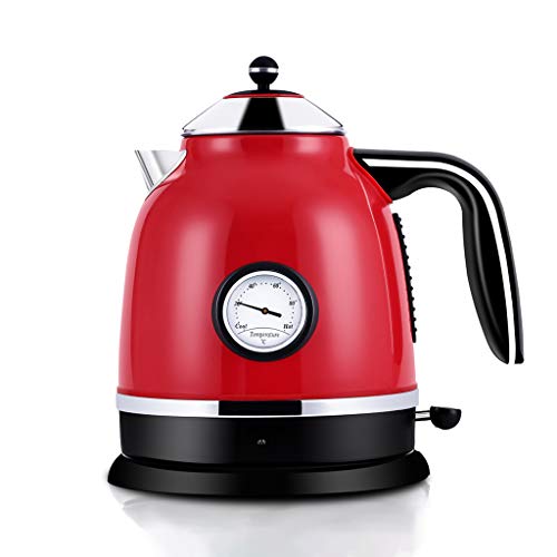 FH Bouilloire lectrique, Bouilloire lectrique Europenne De Qualit Alimentaire En Acier Inoxydable 304, 1,7L