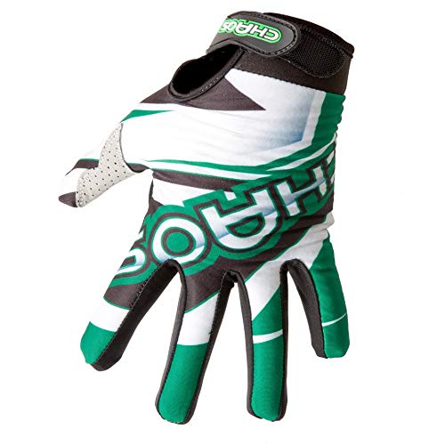 Chaos Kids Motorbike Quad Bike Gloves Green - Unspecified