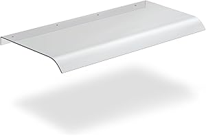 DKIEI Vordach für Haustür, Draußen Regendach, Überdachung Haustürvordach, Haustür Vordach Wasserdicht, Eingangsüberdachung für Fenster, Tür, Dachabdeckung, UV-Schutz, 40 x 120 cm