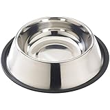 Pet Cuisine Edelstahlnapf Hundenapf Katzennapf Rutschfest Futternapf Trinknapf Wassernapf 22cm Gr.3