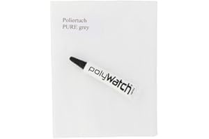 PUREGREY Pasta de pulido PolyWatch Plus, incluye gamuza de limpieza.
