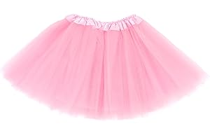 Ksnnrsng Damen Tüllrock Tütü Rock Tutu Röcke Schick Kleid Ballett Petticoat 50er Jahre Party zum Abend Erwachsene Weihnachten