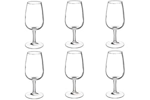 Secret de Gourmet - Lot de 6 Verres à Vin "Viticole" 21cl Transparent