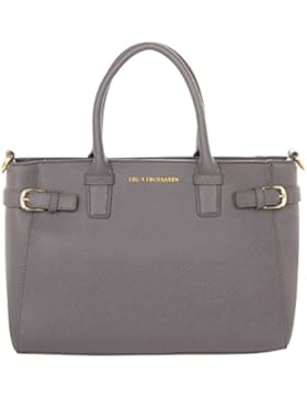 Tru Trussardi Damen Henkeltasche Tote SAFFIANO Denim 76BTS15-45