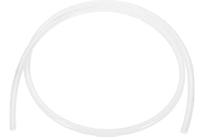 PATIKIL Tubo In PE 3/16" ID x 5/16" OD (5 mm x 8 mm), 3.28 Piedi (1 Metro), Tubo Flessibile In Polietilene Per Sistemi Di Osmosi Inversa Filtri Acqua, Bianco
