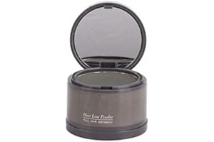 ‎ZYYINI Flauschiges, dünnes Haarpuder, Make-up-Linie für feines Haar Shadow Concealer Cover Up Sofortige Abdeckung Wurzelhaar Füllen Sie dünner werdendes Haar aus(Grau)