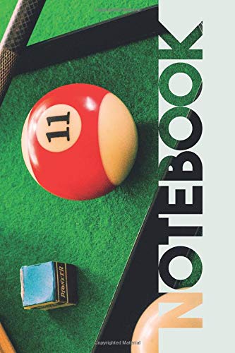 Notebook: Pool Table Chic Composition Book for Billiard Balls Fans