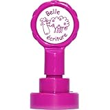 Tampon Auto-Encreur 'Bon Travail' Pour Enseignants - Encre Bronze, 22 Mm, Rechargeable, 5000 Impressions - 12