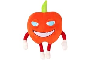 YUNTOY Pizza Tower Plush, 10" Noise Peppino Pepperman Pizza Face Pizza Tower Plushies Toys for Game Fans, Birthday Christmas Easter Gifts for Fans Kids and Adults (Pepperman)