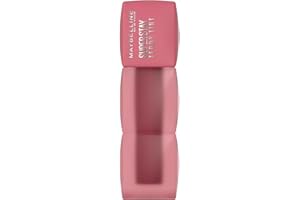 Maybelline New York Teddy Tint pomadka do ust, do delikatnych, matowych ust, bardzo długo utrzymujący się kolor, miękkie wykończenie, wygodna i bez farbowania, kolor: 55 Kneehigh, Superstay