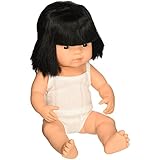 Miniland - Muñeco bebé asiático con ropa interior, 38 cm (31156)