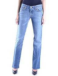 7 For All Mankind Mujer MCBI004018O Azul Claro Algodon Jeans