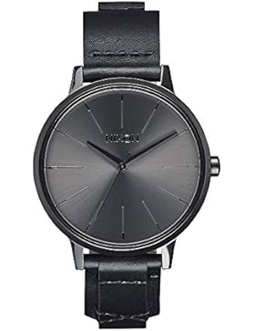 Nixon Unisex-Armbanduhr Kensington Leather Analog Quarz Leder A1082132-00