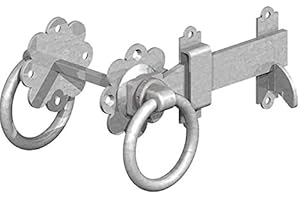 Gatemate Ring Gate Latch - Zinc Plated - 6" / 152mm