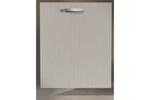 Alfredo Calandrelli Anta per mobili in Legno nobilitato Compresa di Maniglia in Vari Colori e Misure (Bianco Frassino, 72x60)