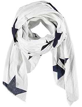 Brums 171BGLB002, Sciarpa Bambina, Multicolore (Bianco/Blu 01), One Size (Taglia Produttore:M)