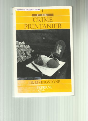 couverture de : Crime printanier
