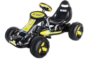 Actionbikes Motors Voiture électrique GoKart 9788 | Moteur 25 W - 1 x 6 Volts 7 AH - Pneus à Anneau de Traction - Frein Automatique - 1 x 6 V Moteurs - Kart électrique pour Enfants - Go Cart