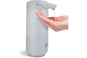 BERNSTEIN® Dispenser di sapone SP1 con classe di protezione IPX6, distributore automatico di sapone disinfettante con sensore, dispenser di sapone senza contatto, 250 ml, dispenser di sapone per mani