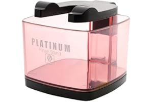 Stojak Platinum Rinse od Skull Shaver do golarek elektrycznych Pitbull, Butterfly Kiss i Palm (różówy)