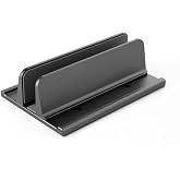 Coofbe 3 B&ouml;lmeli Metal Genişlik Ayarlamalı Masa&uuml;st&uuml; Dikey Macbook Laptop Notebook Standı Telefon Tablet Standı