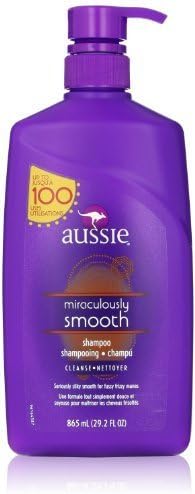 Aussie Miraculously Smooth Shampoo with Pump, 29.2 ounce (Pack of 2) by Aussie