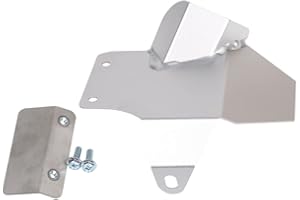 HEIGOAL Protezione per tubo di scarico moto Protezione antiurto per scudo termico per KTM 790 890 ADVENTURE S R Husqvarna NORDEN 901 Norden901 2022 2023 (Argento)