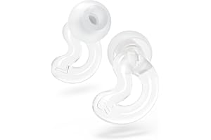 Relaxcharm Noise Cancelling öronproppar konsert hörselskydd, 19 dB High Fidelity brusreducering öronproppar öronskydd för musik, rave, gig, festivaler, liveevenemang, sport och nattliv