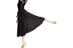 ROYAL SMEELA Gonna per Balletto Vestito da Tutu di Balletto in Rete Gonna Danza Classica Gonna da Allenamento Abbigliamento da Ballo Legare Ballerina Costume da Ballo di Base Body Gonna a Portafoglio