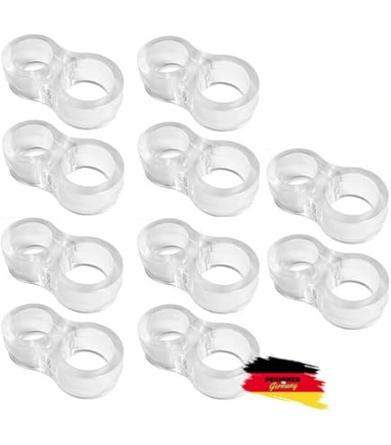 Butée De Poignée De Porte Murale, 8PCS Butée De Porte Adhésive