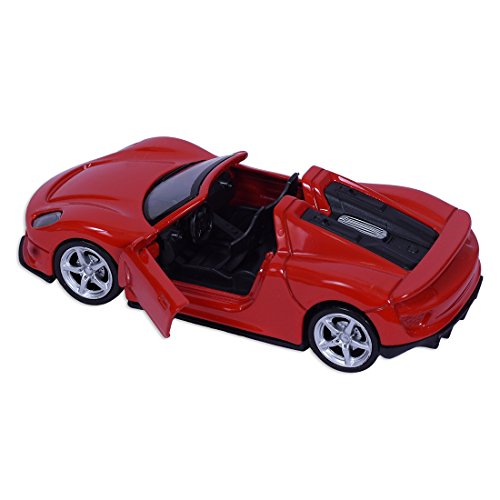 Roadburner 1:36 Scale Roadrunner Die-Cast Pull Back Car (Red)