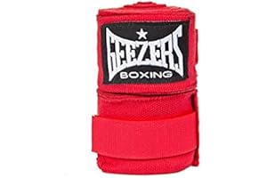 Geezers Boxing Mexican Hand Protection Wraps 3.5 Meter, Red.