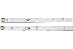 HEIBTENY 2 Tiras LED para Refrigerador Rongsheng/Hisense - Barra de Luz de 16 cm Mddz-162A 1629348