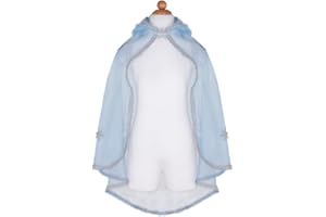 GREAT PRETENDERS Generique - Hochwertiger Tüllumhang für Mädchen blau