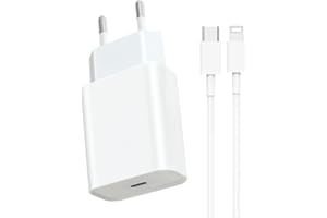 LIANSUM USB C 25W Rapido Caricatore con 1.5M Cavo Compatibile per i Phone 14/14 Pro Max/14 Pro/14 Plus/13/12/11 Pro Max Plus/XS/XR/X/SE /8 Caricabatterie USB C Spina Alimentatore Presa