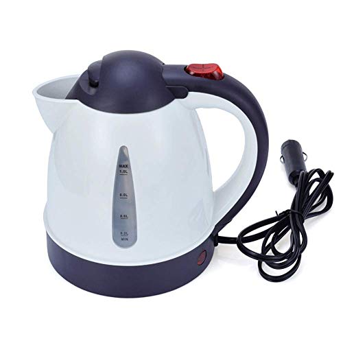 1L bouilloire de voiture portable chauffe-eau chauffe-bouilloire voyage voyage principale bouilloire pour (24V)