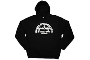 Rock Off officially licensed products Bruce Springsteen Tour 2023 Leaning Car Pullover Hoodie