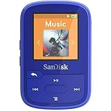 SanDisk Clip Sport Plus Wearable MP3 Player - Blue