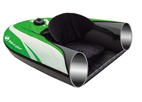 Sevylor Inflatable Kayak Hudson Premium - 2 1 man Canadian Canoe, Sea Kayak, 371 x 90 cm ...