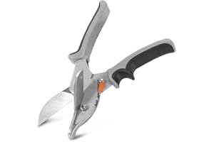 STAHLWERK Tronchese, tronchese ad angolo multiplo, tronchese per il taglio di vinile, PVC, gomma e molto altro. Angoli regolabili 30°, 45°, 90°