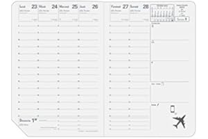 Quo Vadis – Recarga Agenda – 2025 – Business – Semainier Planning – Francés – 13 meses de diciembre a diciembre – 10 x 15 cm – Papel Clairefontaine blanco – Fabricación francesa
