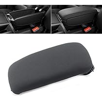 Audi A3 8p Copribracciolo Console Centrale Per / A5 2003-2013 - Pelle O Tessuto, Nero Audi A3 A5 2003-2013