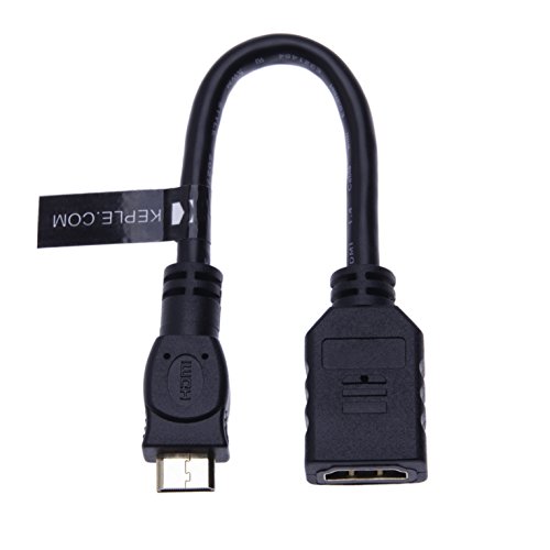 Keple 20cm Mini Hdmi To Female Hdmi Adapter Vivitar Dvr - Main Image