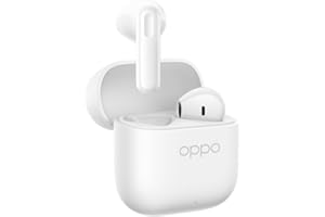 OPPO Enco Buds3 Auricolari True Wireless, 42h di Autonomia, Driver Dinamico da 12.4mm, BT 5.4, Controlli Touch, Cancellazione rumore passiva, Android e iOS, IP55, [Versione Italiana], Bianco