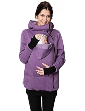 GoFuture Damen Tragejacke für Mama und Baby Känguru Klassiker GF2007
