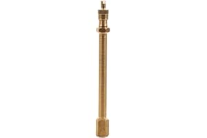 Keenso Extension de Valve de Pneu, Adaptateur d'Extension de Pneu 100/140 / 200mm en Laiton Extension pour Gonflage Rallonge de valve(100mm)