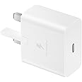 Samsung Galaxy Official 15W Adaptive Fast Charger (without USB-C to C Data Cable), White