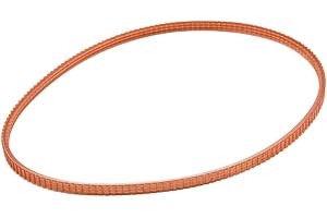 ARMYJY Courroie de Tour pour Travail du Bois 370 W 550 W PTFE Orange 63 cm 68 cm