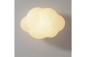 GUANSHAN Lámpara de pared de nube flotante Luz nocturna, Control continuo, Lámpara de pared para habitación de niños Iluminación de pared Lámpara de pared decorativa para dormitorio, sala de estar