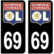 Sticker OL Olympique Lyonnais | MPA Déco - Lauren Hillary